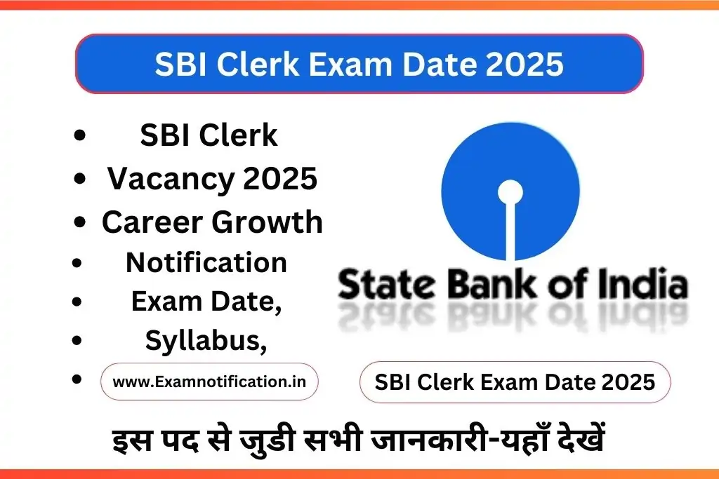 SBI Clerk Exam Date 2025: Prelims and Mains Exam Dates