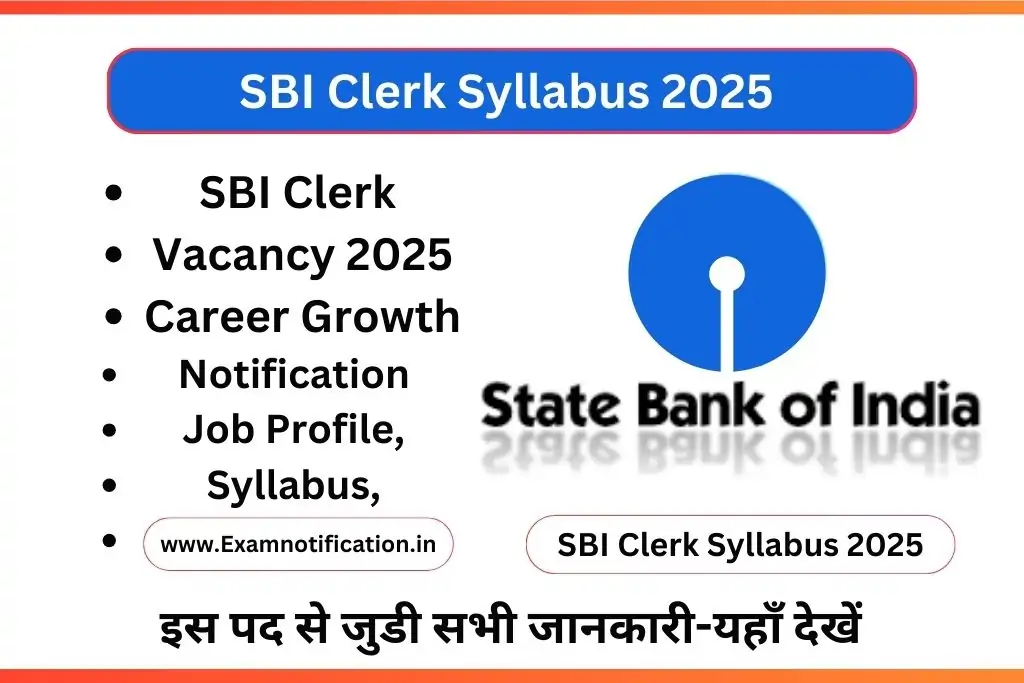 SBI Clerk Syllabus 2025