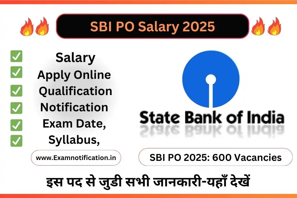 SBI PO Salary 2025