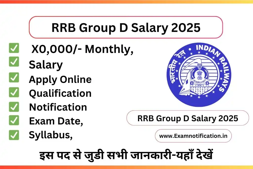 RRB Group D Salary 2025